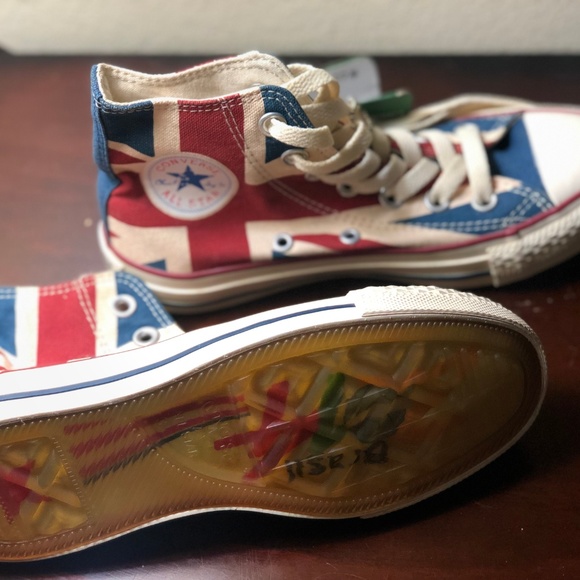 Converse High Top British Flag Union Jack - Picture 5 of 5